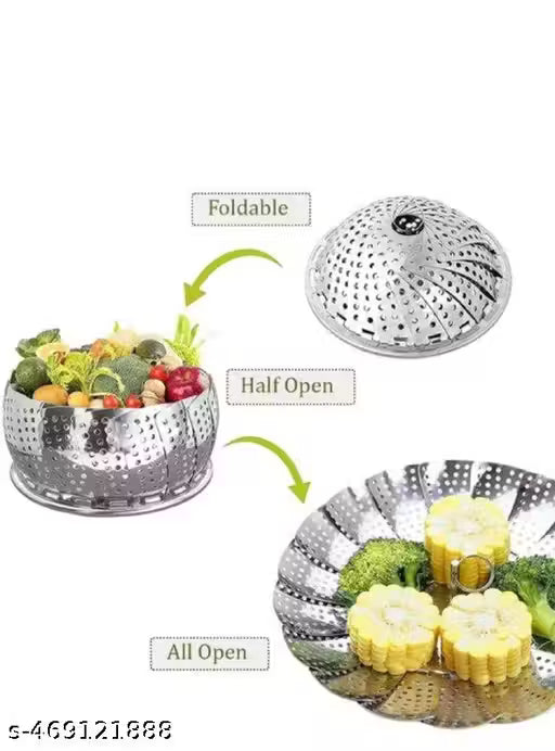 SAM Steamer Basket Stainless Steel Steamer Basket for Vegetable
