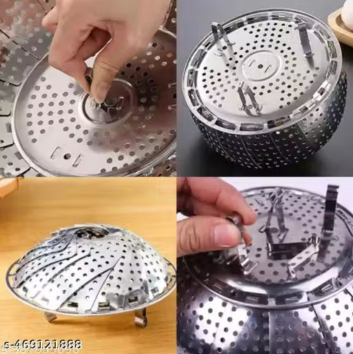 SAM Steamer Basket Stainless Steel Steamer Basket for Vegetable